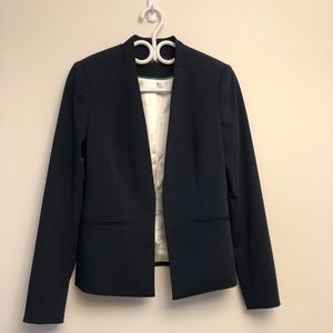 Simons Icone Navy Blue Open Blazer, Size 6